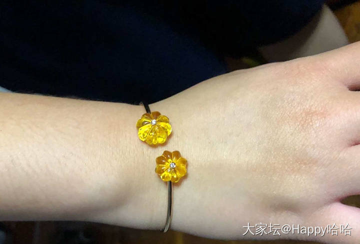 蜜蜡镯子_手镯琥珀