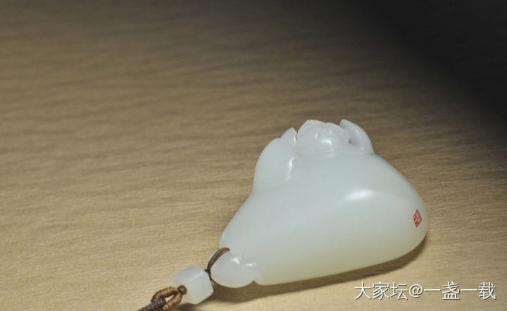 【一盏、一载】林光加工作品_和田玉