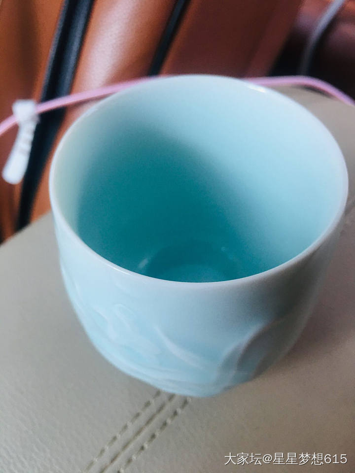 又买了两个小杯子，和一个杯盏_瓷器