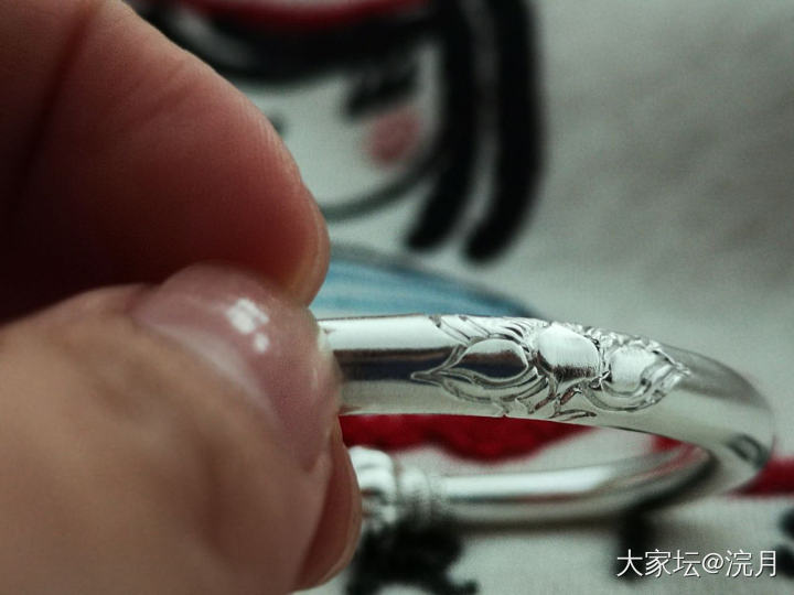 小坏银南瓜镯子_手镯银