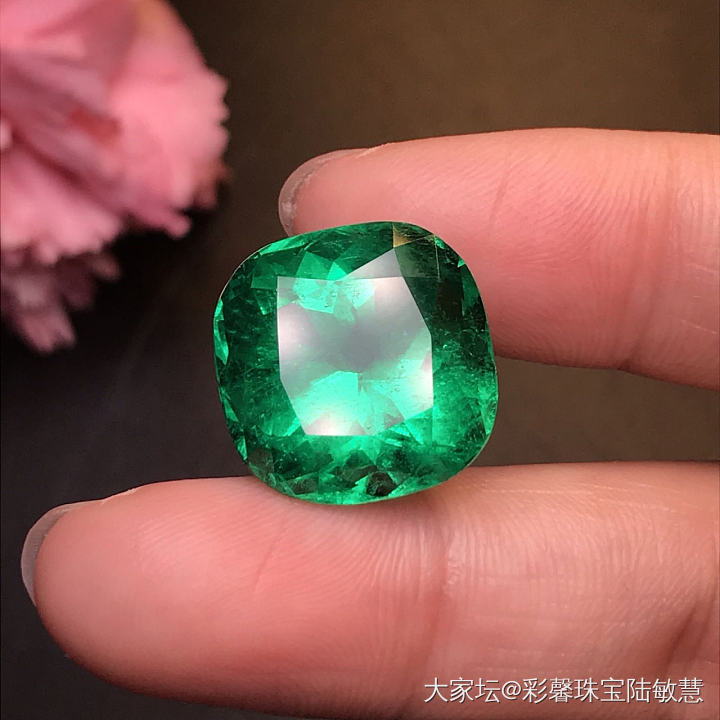 18.65ct   木佐祖母绿  GRS证书_祖母绿