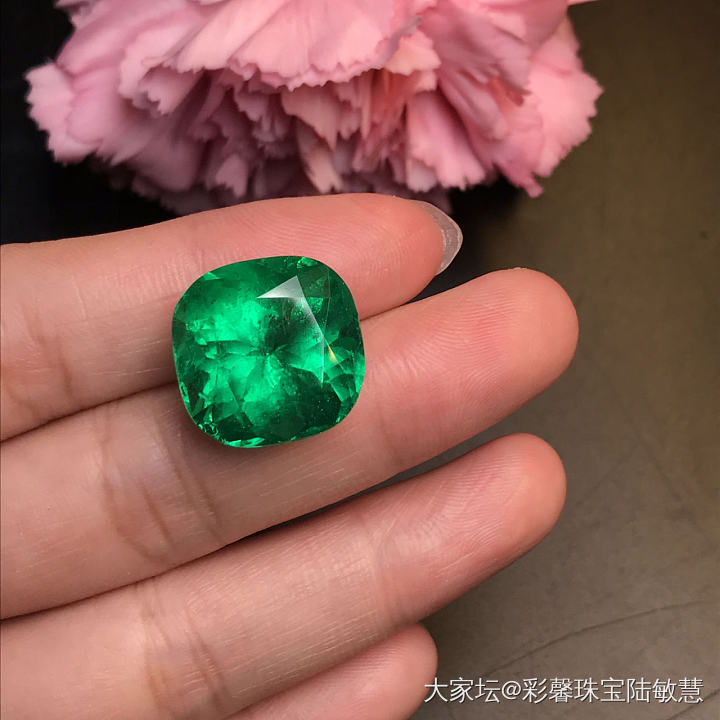 18.65ct   木佐祖母绿  GRS证书_祖母绿