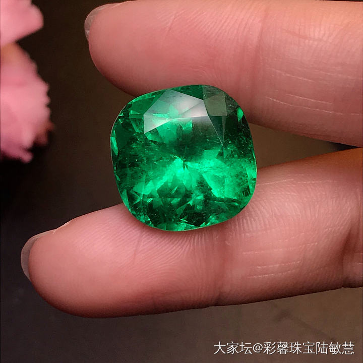 18.65ct   木佐祖母绿  GRS证书_祖母绿