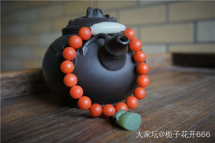 樱桃红了_珠串南红