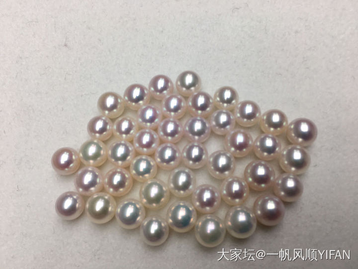 欣赏顶级淡水珍珠，表皮细腻，全珍珠层，无荧光增白剂。_淡水珍珠