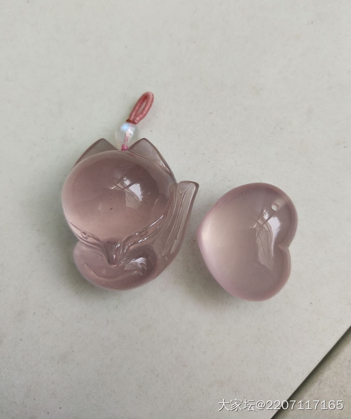 发现老公家露台比较适合拍粉晶_粉晶