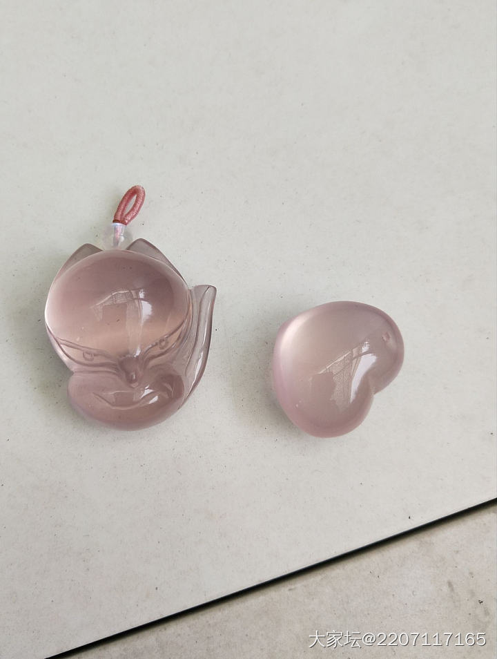 发现老公家露台比较适合拍粉晶_粉晶