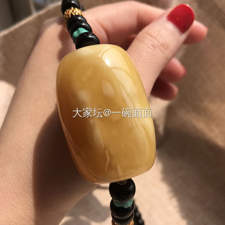 深陷蜜蜡坑，又搞了个桶plus_项链蜜蜡