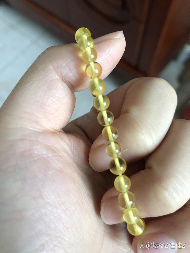这算什么蜜蜡_琥珀珠串
