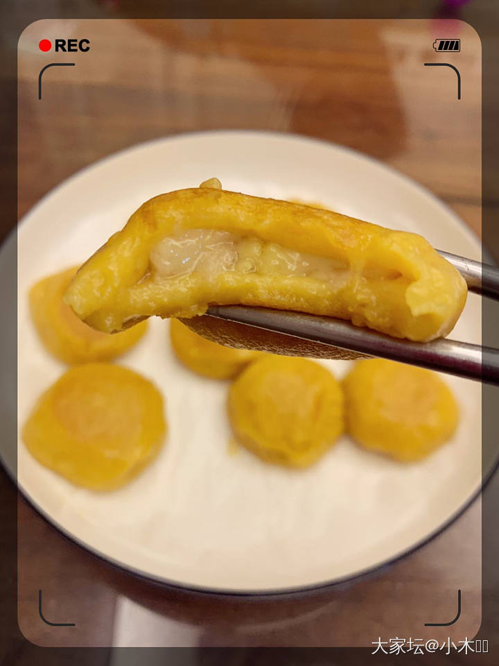 红薯香蕉糯米饼，香糯可口_美食