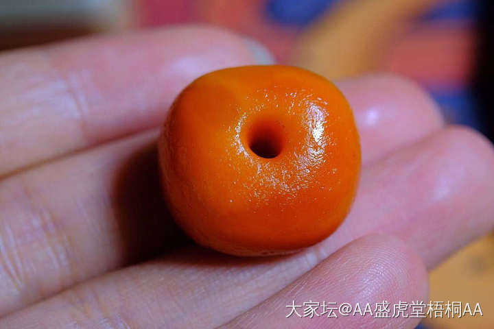 西亚回流古董老蜜蜡饼子_挂件蜜蜡琥珀蜜蜡