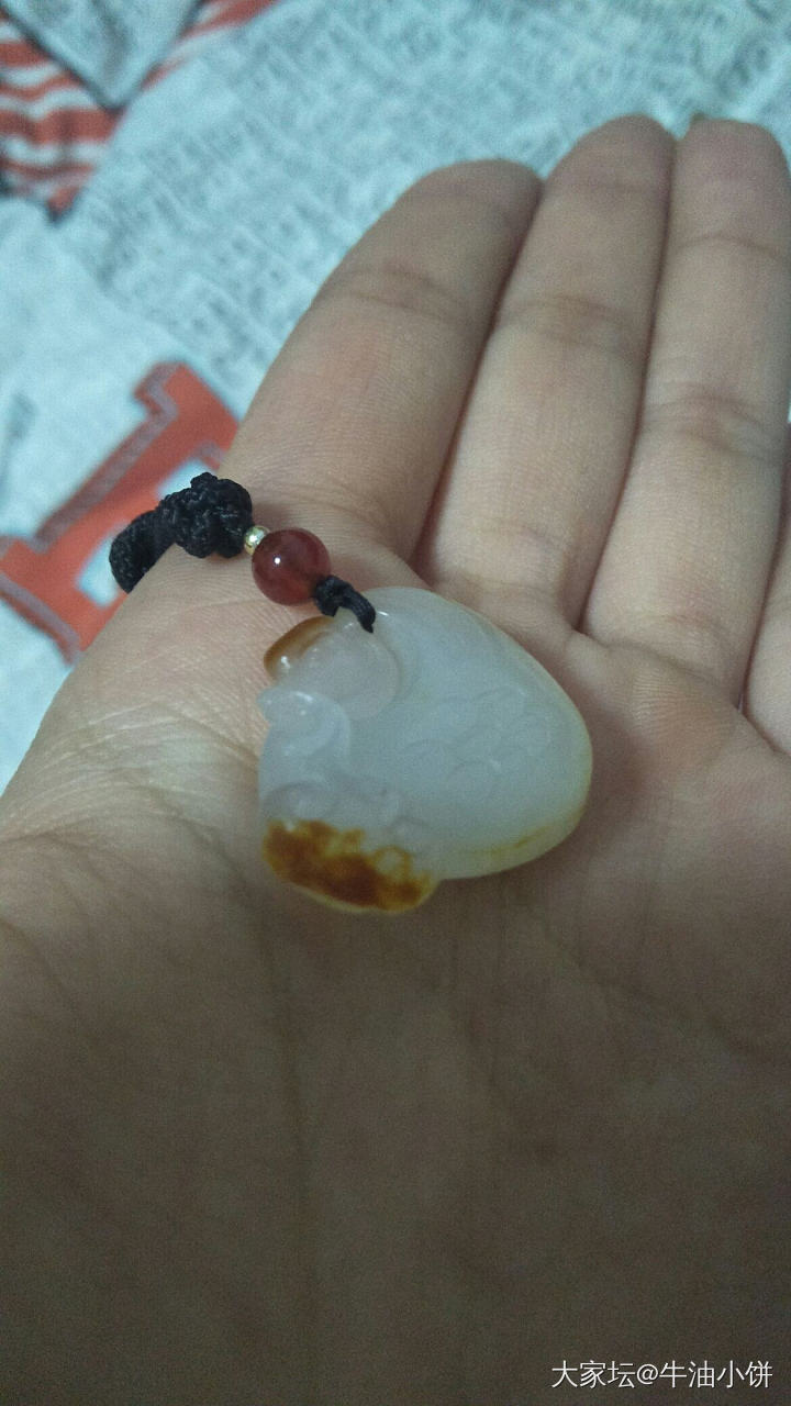 鹅鹅鹅，曲项向天歌_挂件和田玉