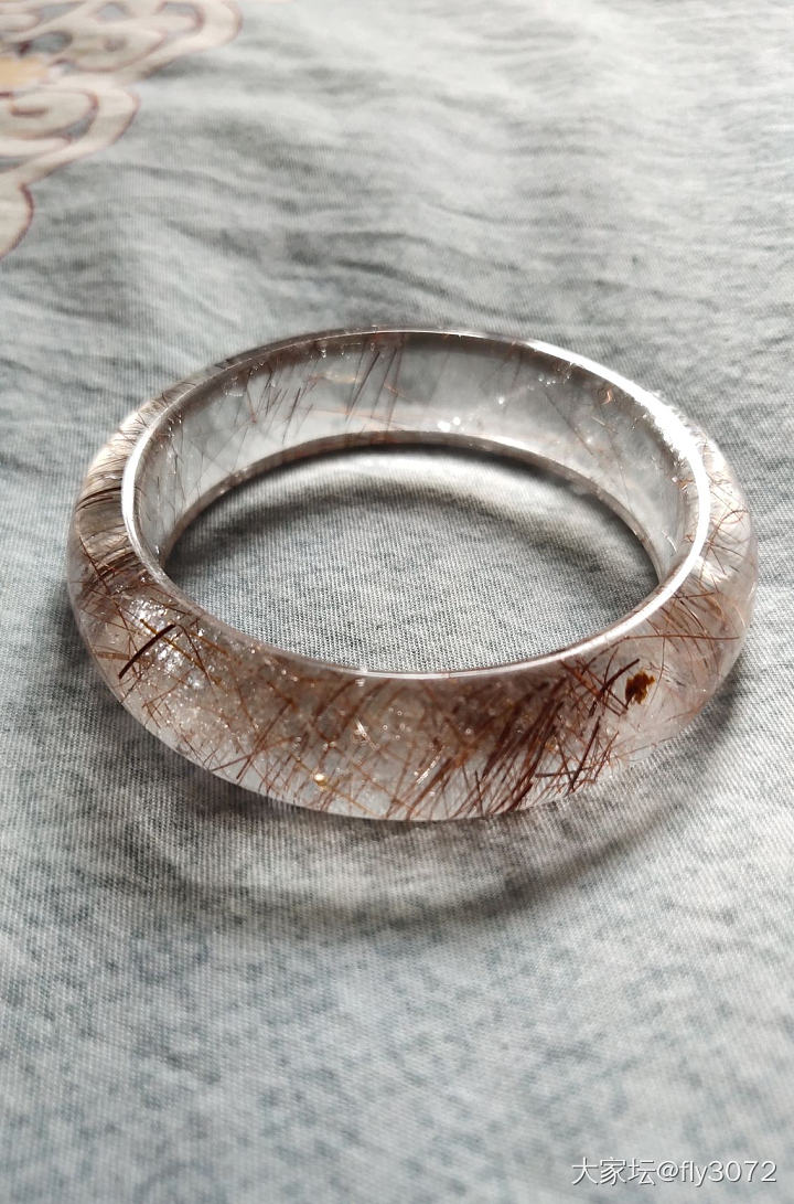 今天戴的20190503_手镯发晶水晶