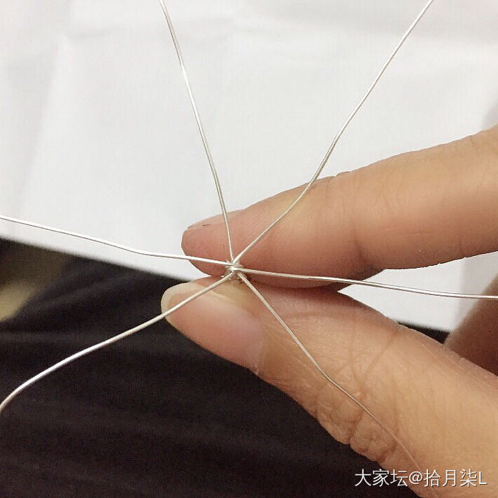 银线第二波——自编长命绳_银