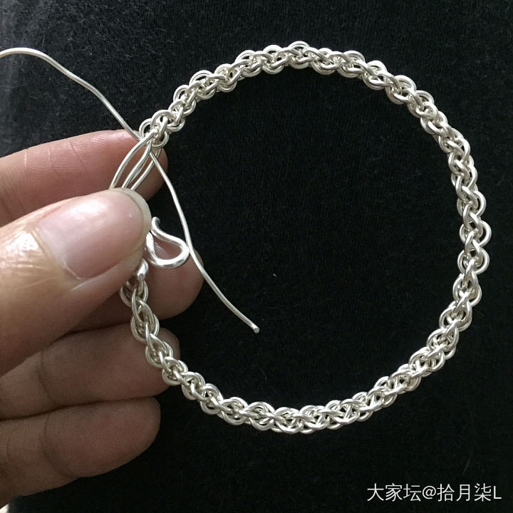 银线第二波——自编长命绳_银
