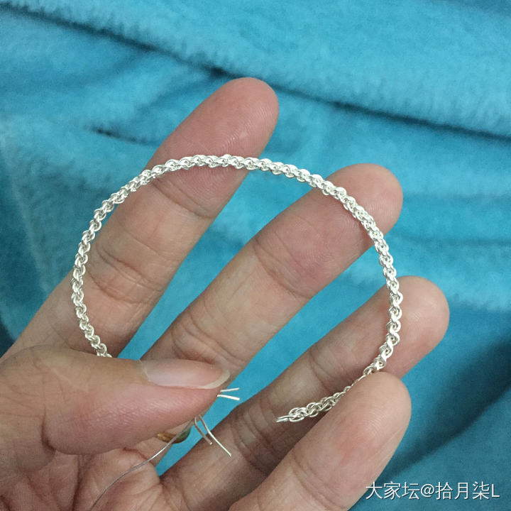 银线第二波——自编长命绳_银