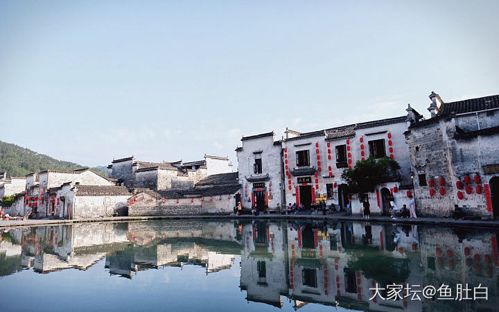 在屯溪老街和宏村穿了两天旗袍～（照片都是修过哒！😝）_坛友风采旅游