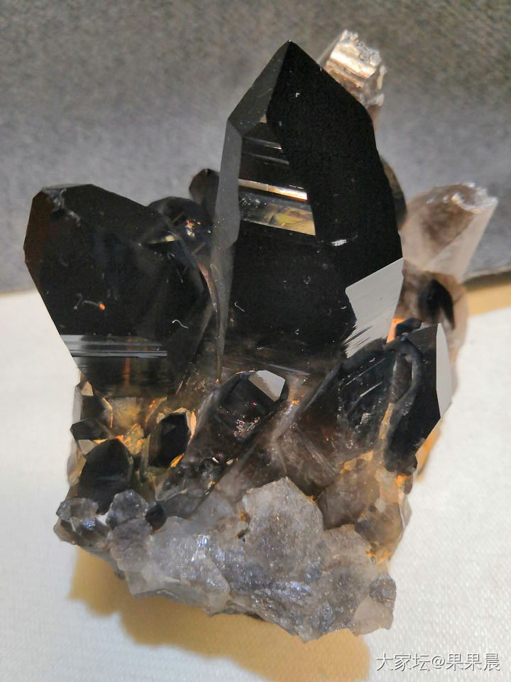 黑水晶_矿物标本水晶