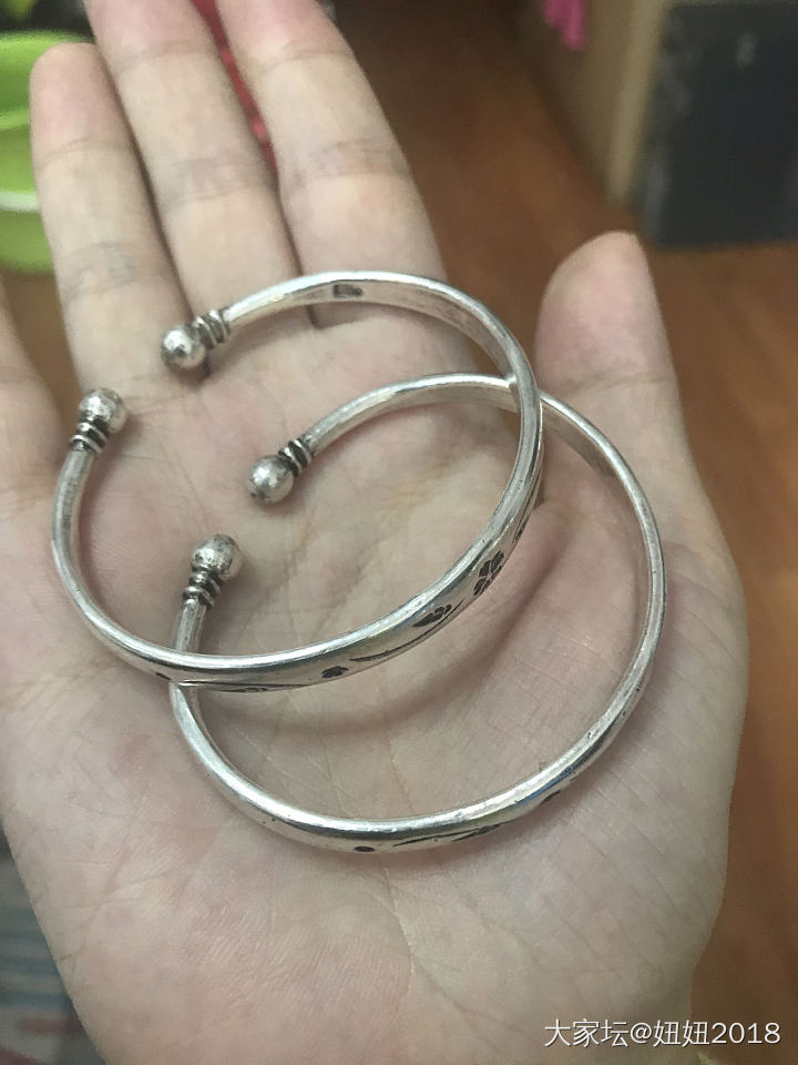有人会看老银吗_手镯老银银