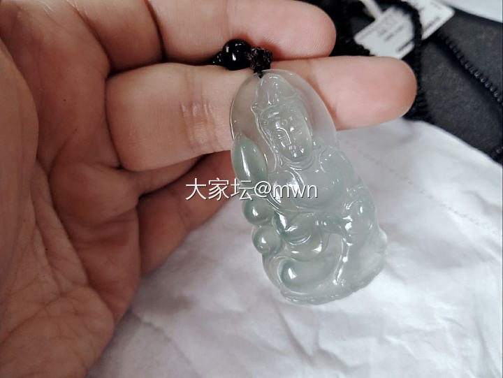 喜欢就好系列到手咯。水个红包，望轻拍_挂件翡翠