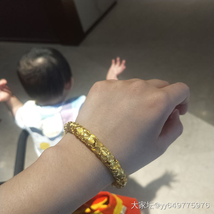 带娃去美吉姆_手镯金