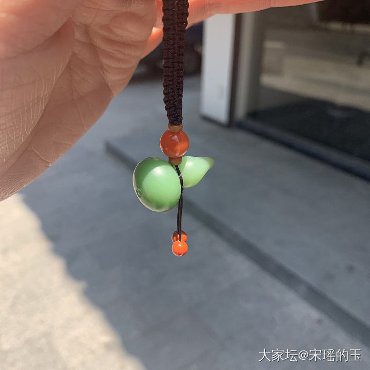 一只葫芦的蜕变，求夸，嘻嘻🥰_挂件和田玉