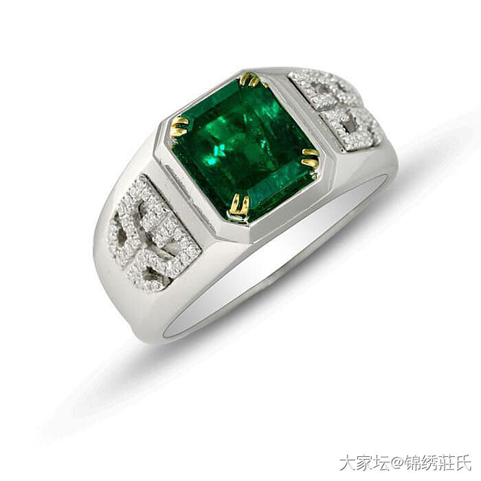 绿石头_刻面宝石祖母绿
