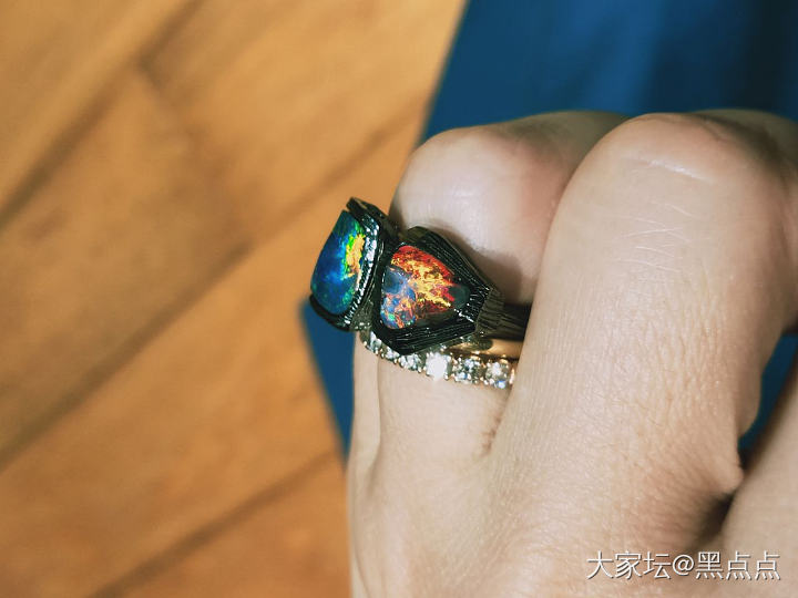 有迷欧泊的吗？晒晒你的好货吧。_欧泊