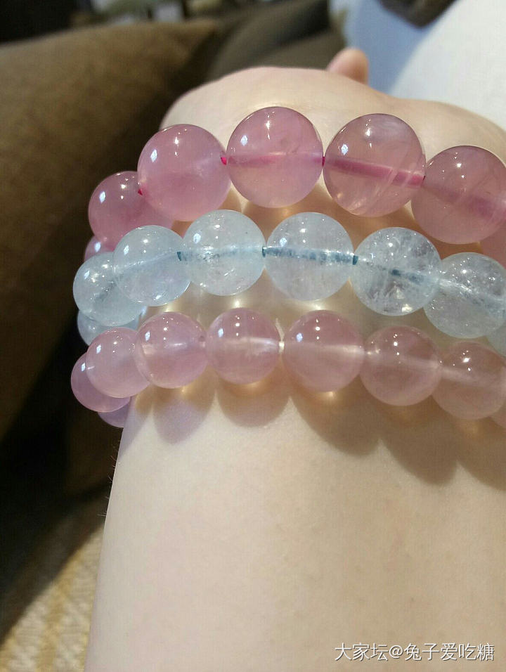 马粉+海蓝宝=一个夏天_海蓝宝粉晶水晶