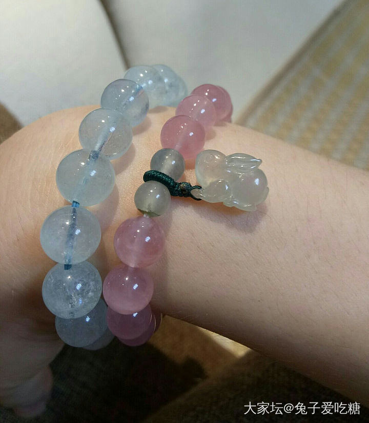 马粉+海蓝宝=一个夏天_海蓝宝粉晶水晶