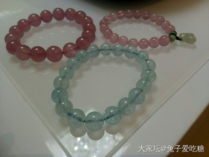 马粉+海蓝宝=一个夏天_海蓝宝粉晶水晶