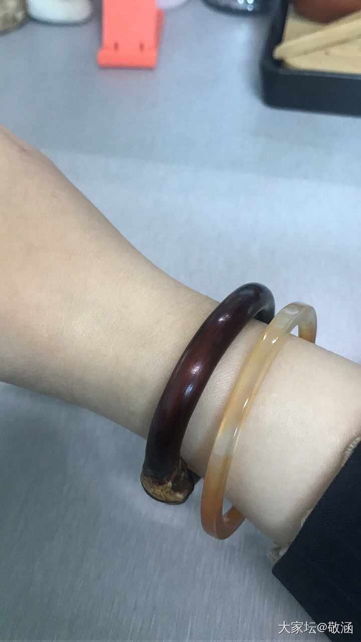 第一次入玉髓方镯 晒晒_手镯玉髓玛瑙