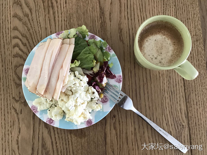 凄惨的午饭。开始一轮减脂_减肥