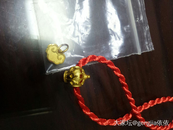 用塑封袋装黄金~_金