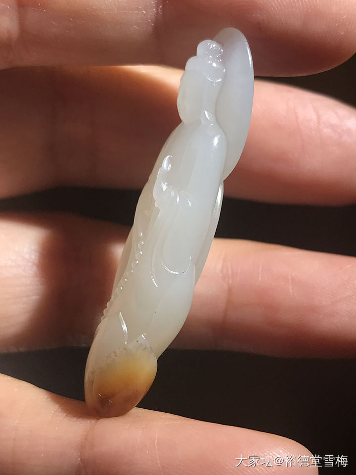 花开见佛_和田玉