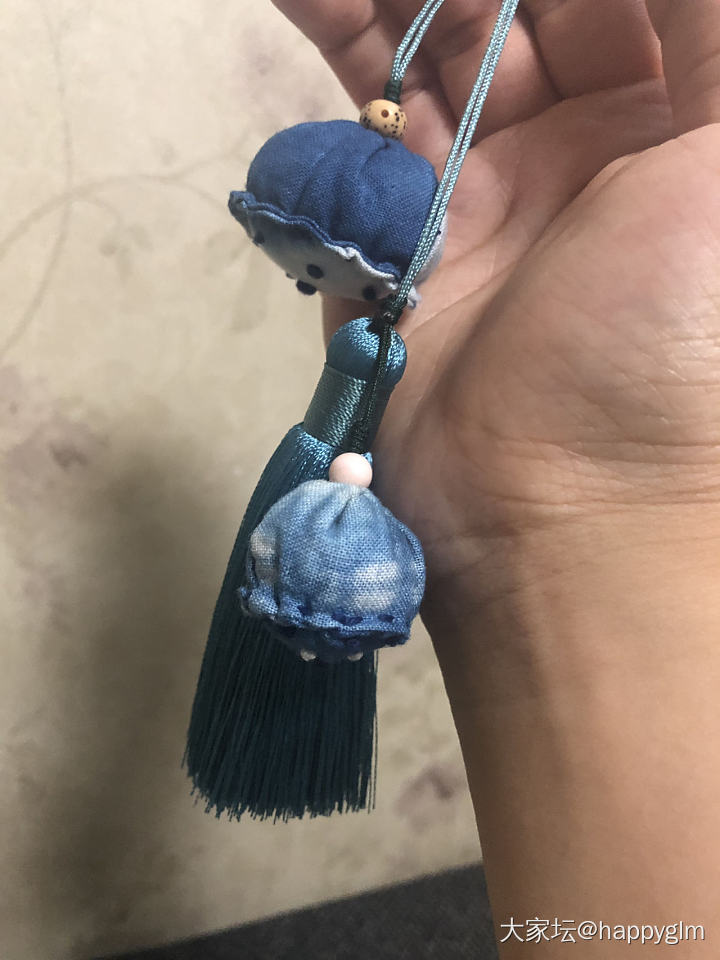 最近迷上莲蓬驱蚊香包，自学做个个，还挺满意！_手工diy