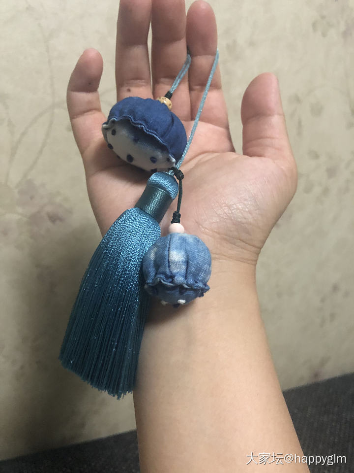 最近迷上莲蓬驱蚊香包，自学做个个，还挺满意！_手工diy