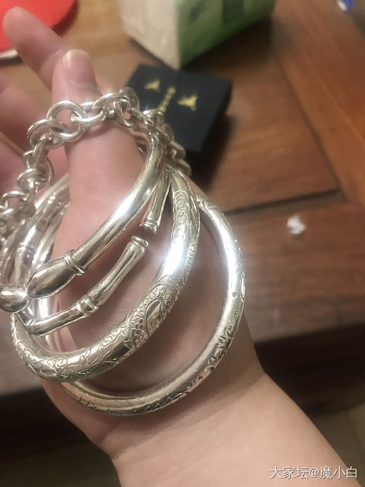 动手小达人又来了_手镯银