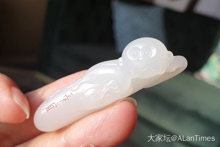 来自对和田玉与猴子的热爱我不想暴露自己的年纪😜_和田玉