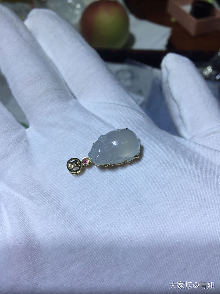 貔貅镇楼-大清早被暴雨⛈️惊醒 再也睡不着了 呜呜呜……_翡翠