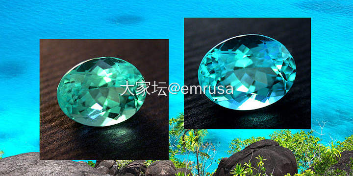 不如其他宝石有悠久的历史，帕拉伊巴碧玺（Paraiba tourmaline）现..._碧玺