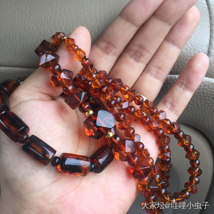 又来一个抚顺琥珀 唐八棱_琥珀蜜蜡