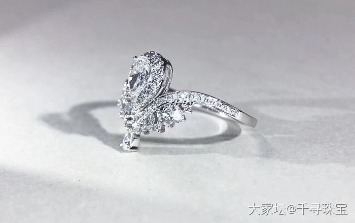 新款新货！仙女的钻戒💍。_钻石千寻珠宝