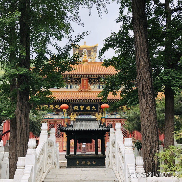 宝藏寺庙白瀑禅寺_旅游