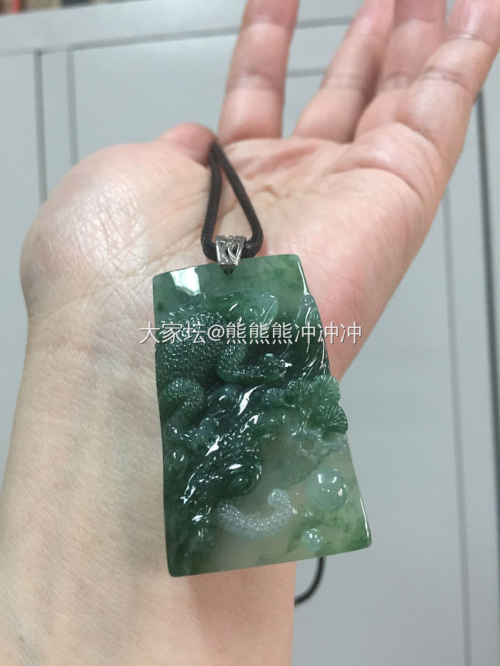 今非昔比_挂件翡翠
