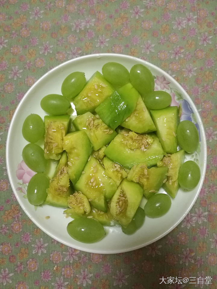 小棉袄给我做的拼盘_美食