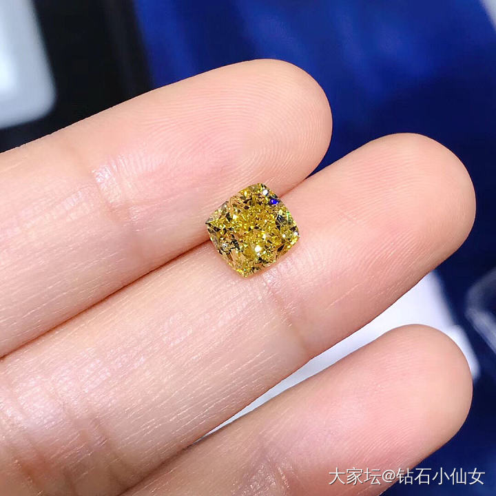 GIA证书
2.02ct，FBGY，SI1，EX VG 无荧光
裸石🈵️火彩，镶嵌..._彩钻