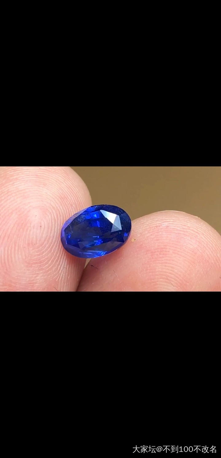 3万多入了 一枚无烧 皇家蓝 2.13ct 蓝宝石_蓝宝石