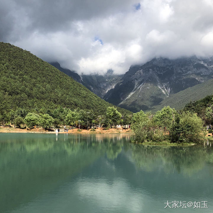 蓝月谷，太美啦！_旅游