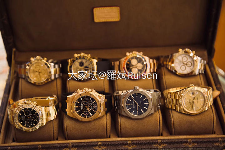 最chic的表盒依属Louis Vuitton的老印花了_手表